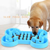 Bone puzzle dog bowl